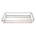 Jiallo 12 x 6.75 in. Stainless Steel Rectangular Serving Tray 72467